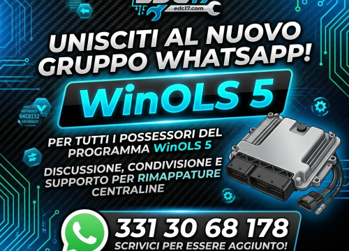 Gruppo WhatsApp WinOls5